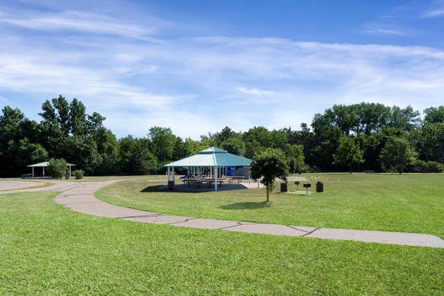 14990 144th Ave N, Dayton, MN 55327 - view of community featuring a gazebo and a lawn