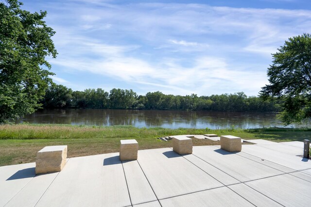 14990 144th Ave N, Dayton, MN 55327 - view of patio with a water view