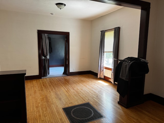226 Central Ave, Truman, MN 56088 - unfurnished room featuring light wood-style flooring and a smoke detector