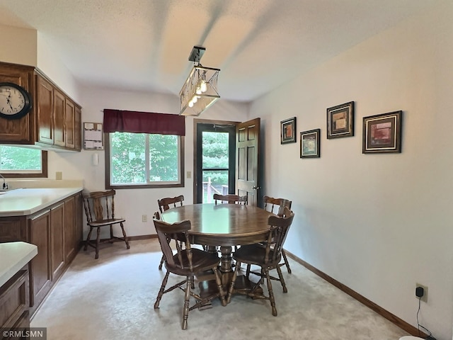 320 Ramey Rd, Maple Lake, MN 55358 - dining space featuring baseboards
