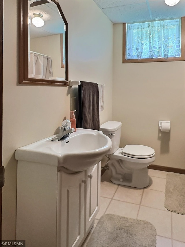 320 Ramey Rd, Maple Lake, MN 55358 - bathroom featuring vanity and tile patterned flooring