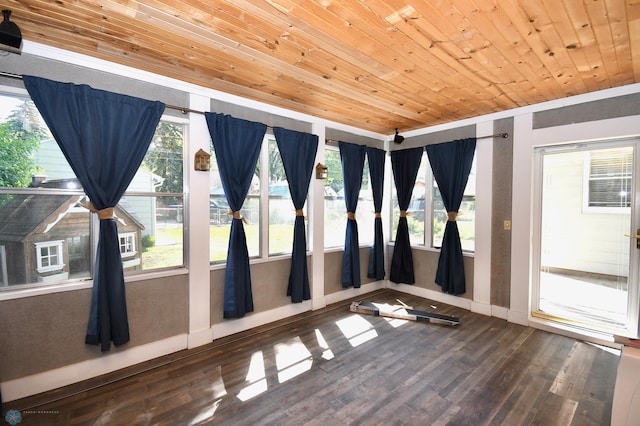 1253 3rd St N, Fargo, ND 58102 - empty room featuring wood ceiling, wood finished floors, and ornamental molding