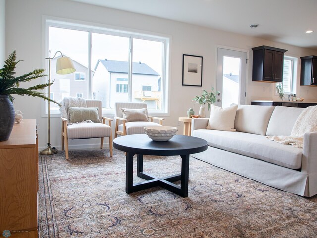 6735 Meadow View Dr S, Fargo, ND 58104 - living room with recessed lighting