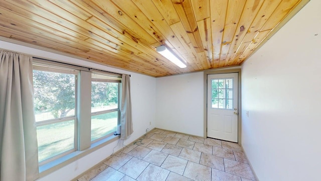 1001 3rd St SW, Crosby, MN 56441 - empty room featuring wood ceiling