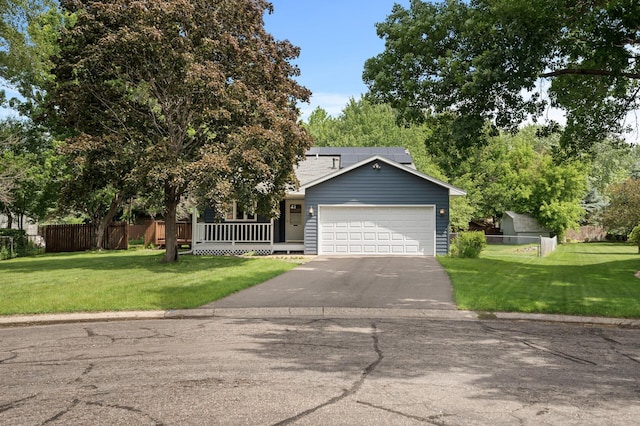 6722 116th Cir, Champlin, MN 55316 - view of front facade with driveway, solar panels, and an attached garage
