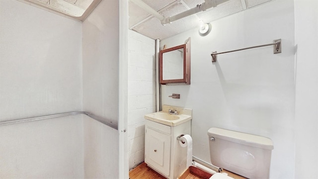 1038 23rd Ave SE, Minneapolis, MN 55414 - bathroom with vanity and toilet