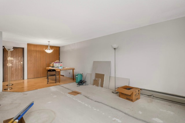 1903 Silver Bell Rd Unit 108, Eagan, MN 55122 - empty room with a baseboard heating unit