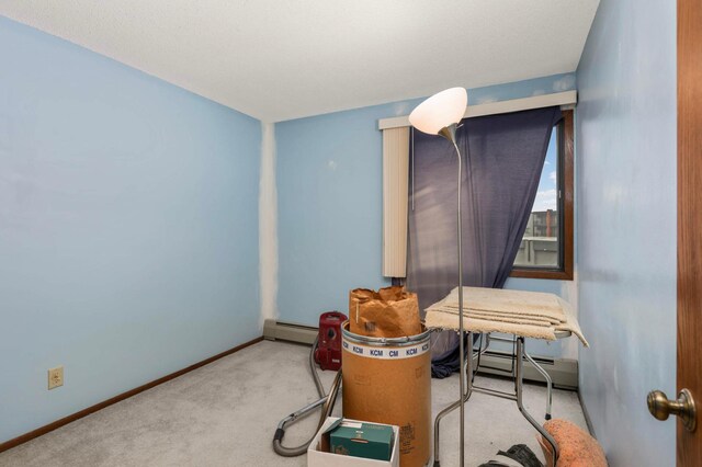 1903 Silver Bell Rd Unit 108, Eagan, MN 55122 - office featuring baseboard heating and carpet flooring