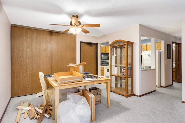 1887 Silver Bell Rd Unit 115, Eagan, MN 55122 - office space featuring light carpet and a ceiling fan