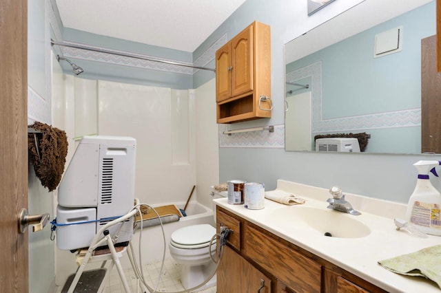 1887 Silver Bell Rd Unit 115, Eagan, MN 55122 - full bathroom with  shower combination, vanity, and tile patterned floors