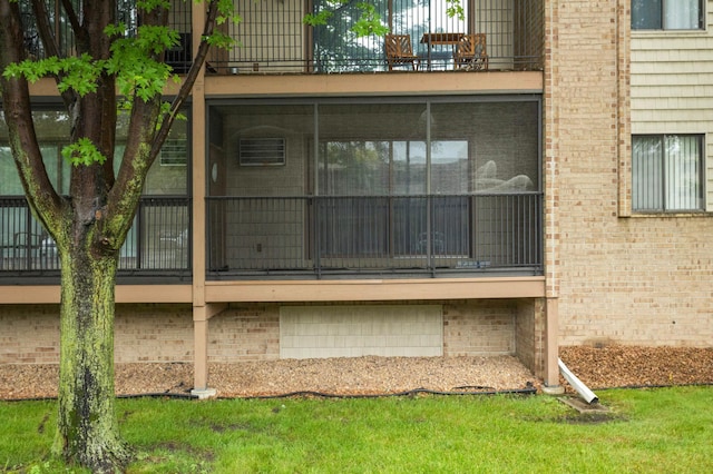 1887 Silver Bell Rd Unit 115, Eagan, MN 55122 - exterior view of brick siding