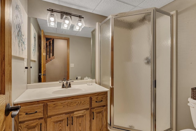 2668 Waterford Ct, Saint Cloud, MN 56301 - full bath featuring a shower stall and vanity