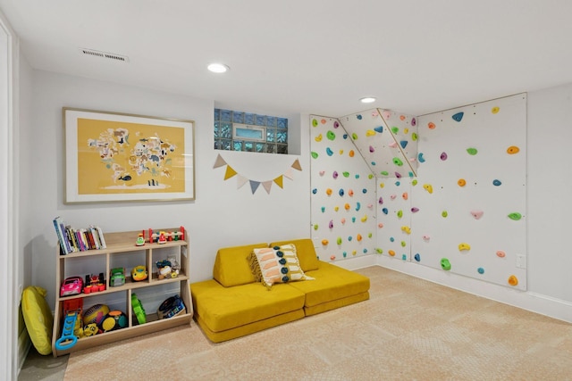 4708 Pleasant Ave, Minneapolis, MN 55419 - playroom featuring recessed lighting and baseboards