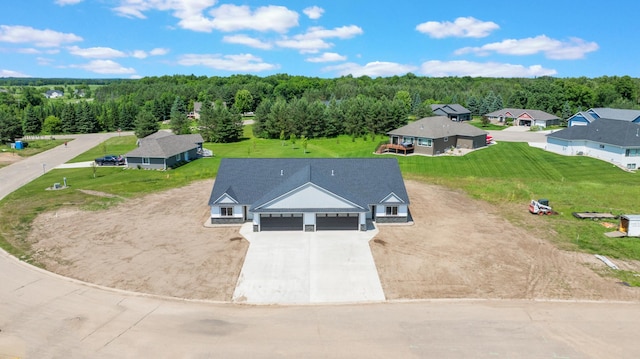 322 Old Glory Dr NE, Alexandria, MN 56308 - view from above of property featuring a forest