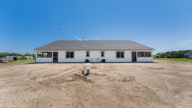 322 Old Glory Dr NE, Alexandria, MN 56308 - back of property with a sunroom