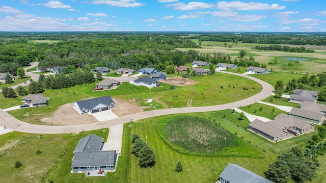 322 Old Glory Dr NE, Alexandria, MN 56308 - aerial perspective of suburban area featuring a heavily wooded area