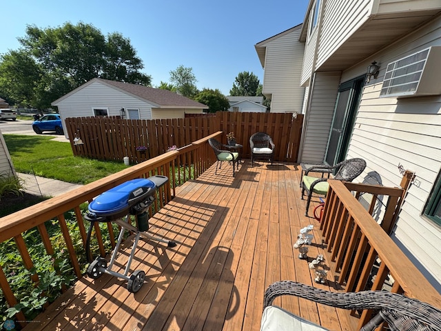238 18th St E, West Fargo, ND 58078 - view of wooden deck