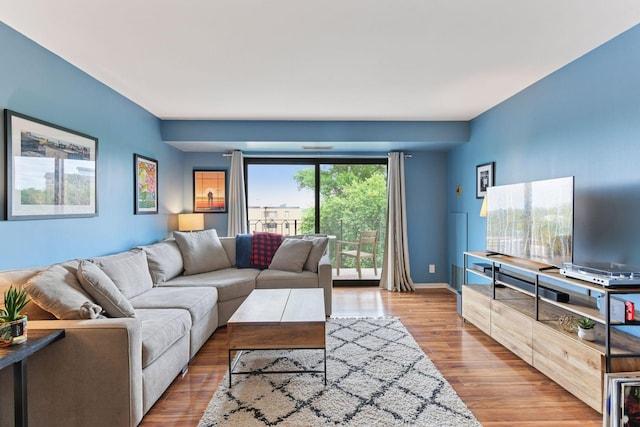 3131 Excelsior Blvd Unit 508, Minneapolis, MN 55416 - living room with wood finished floors