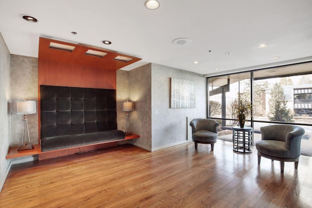 3131 Excelsior Blvd Unit 508, Minneapolis, MN 55416 - common area with recessed lighting and floor to ceiling windows