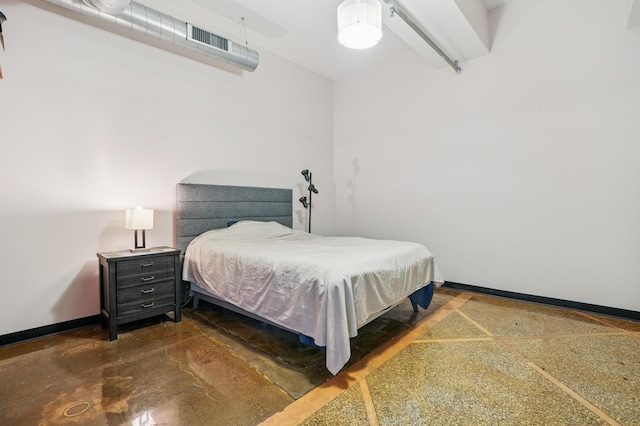 350 Saint Peter St Unit 1110, Saint Paul, MN 55102 - bedroom featuring baseboards and concrete flooring