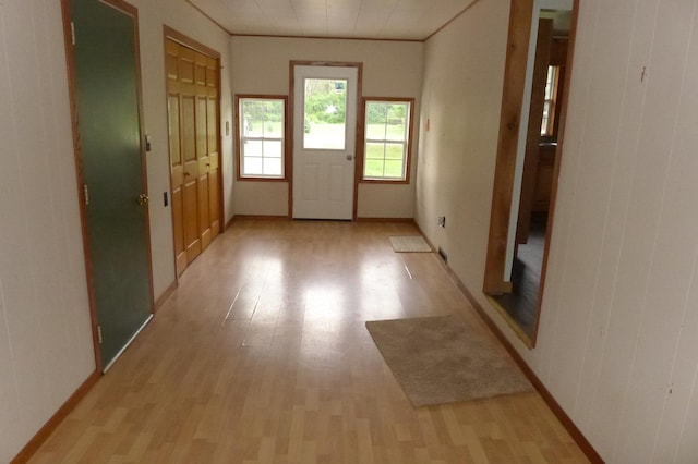 N6217 Kirk Rd, Durand, WI 54736 - foyer entrance featuring light wood finished floors