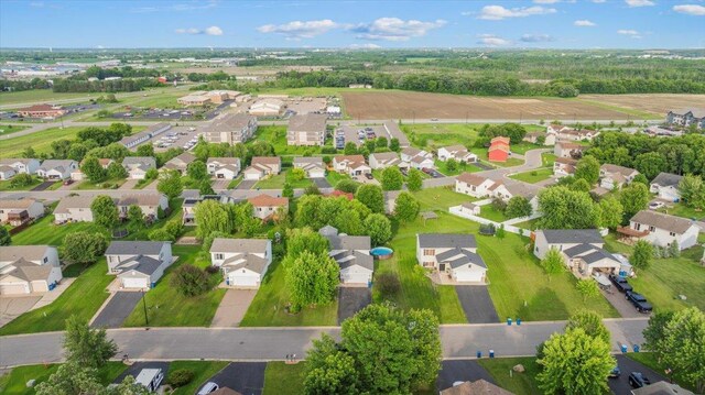 234 17th Ave SE, Saint Joseph, MN 56374 - aerial overview of property's location with nearby suburban area