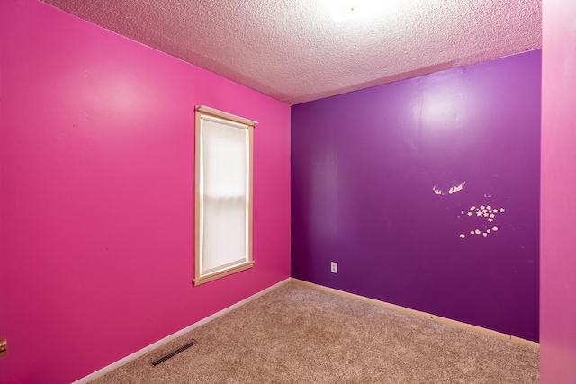 421 Moore St, Blue Earth, MN 56013 - empty room featuring a textured ceiling and carpet flooring