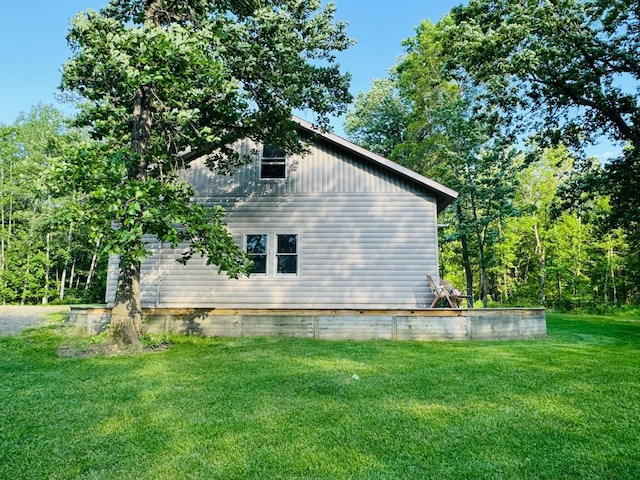 2795 40th St NW, Hackensack, MN 56452 - view of home's exterior with a lawn