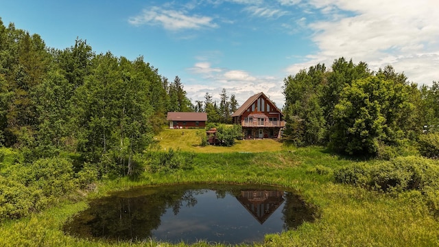 2338 Olson Rd, Blackhoof Twp, MN 55718 - rear view of property with a water view