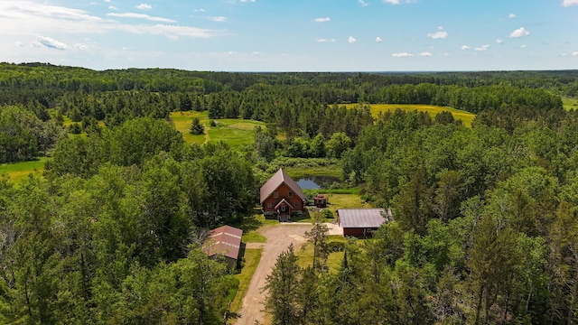 2338 Olson Rd, Blackhoof Twp, MN 55718 - view from above of property featuring a forest