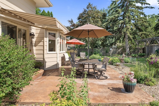 6469 Deerwood Ln N, Maple Grove, MN 55369 - view of patio / terrace featuring outdoor dining space