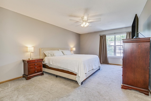 16835 78th Pl N, Maple Grove, MN 55311 - bedroom with light carpet and ceiling fan