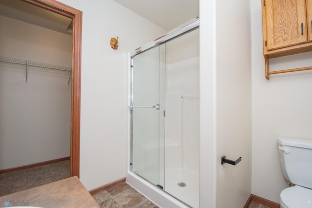 3661 Taylor St S, Fargo, ND 58104 - bathroom with a shower stall and a spacious closet