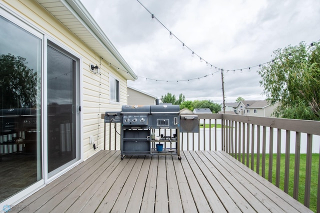 3661 Taylor St S, Fargo, ND 58104 - view of wooden deck