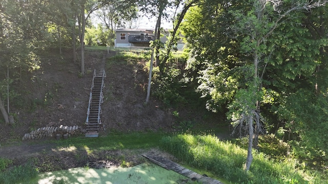 57975 226th St, Litchfield, MN 55355 - view of yard with stairs
