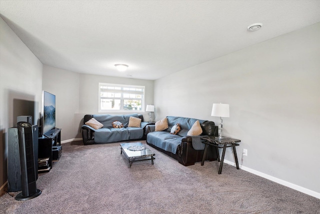 15005 Quintana St NW, Ramsey, MN 55303 - living area featuring carpet flooring and baseboards