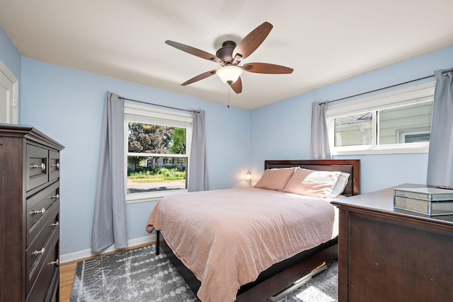 1890 Sheridan Ave, Saint Paul, MN 55116 - bedroom with wood finished floors and ceiling fan