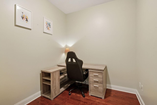 100 3rd Ave S Unit 706, Minneapolis, MN 55401 - office space with baseboards and dark wood finished floors