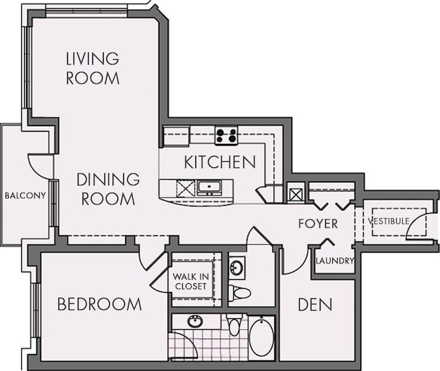 100 3rd Ave S Unit 706, Minneapolis, MN 55401 - view of room layout