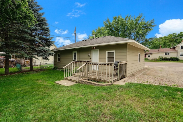 404 2nd St W, Jordan, MN 55352 - back of property