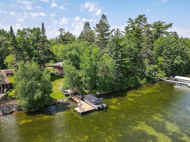 37566 Tulaby Lake Dr, Waubun, MN 56589 - drone / aerial view of a large body of water