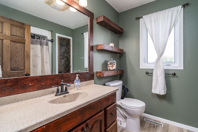 28736 160th Ave SW, Kertsonville Twp, MN 56716 - full bath featuring vanity and wood finished floors