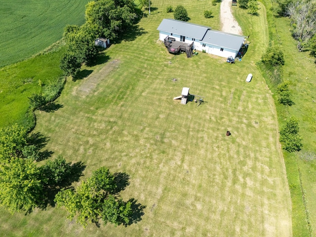 28736 160th Ave SW, Kertsonville Twp, MN 56716 - view from above of property