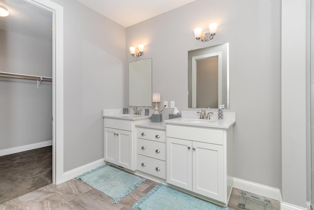 1621 Dutch Lake Dr, Minnetrista, MN 55364 - bathroom with vanity and a walk in closet