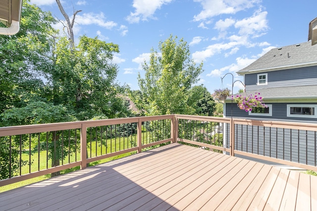 1621 Dutch Lake Dr, Minnetrista, MN 55364 - view of wooden terrace