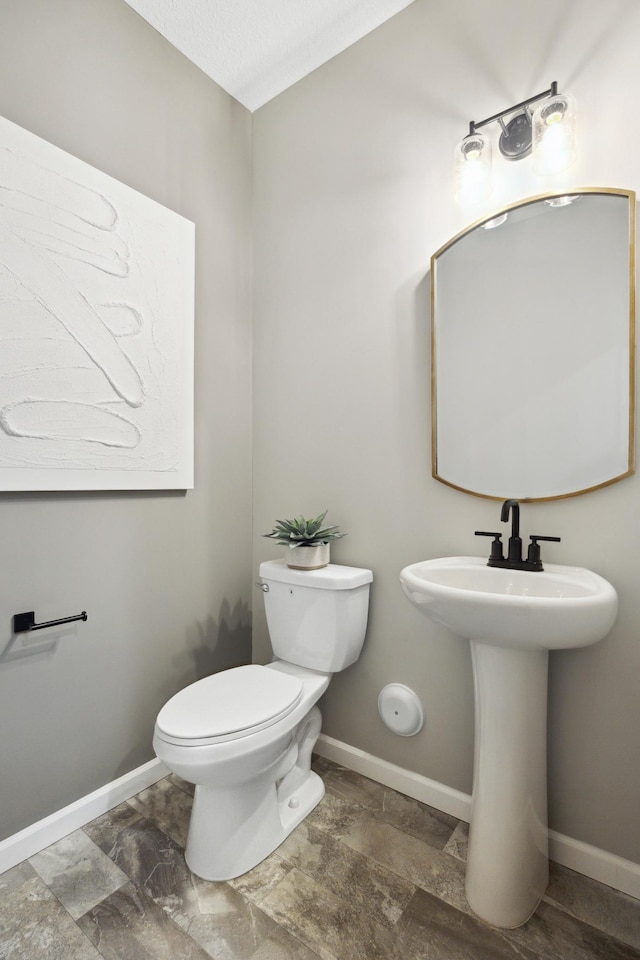 14409 103rd Ln N, Maple Grove, MN 55369 - bathroom with toilet and stone finish flooring