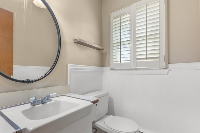 6325 Brookview Ave, Edina, MN 55424 - bathroom with a sink and a wainscoted wall