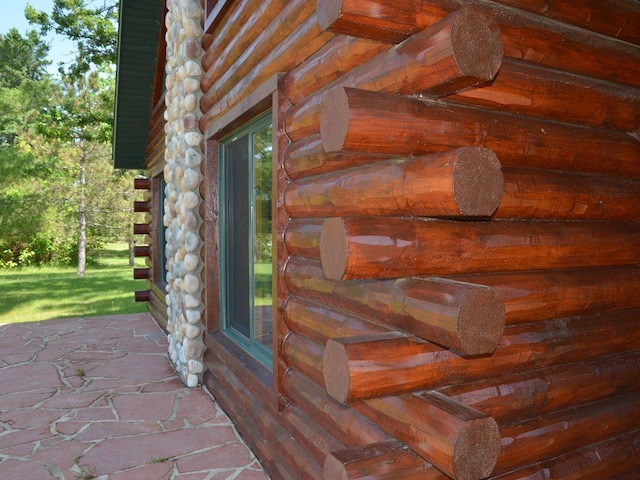 17771 State 34, Park Rapids, MN 56470 - exterior view of log siding