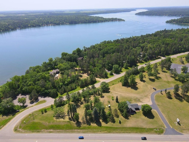 17771 State 34, Park Rapids, MN 56470 - drone / aerial view of a large body of water and a forest