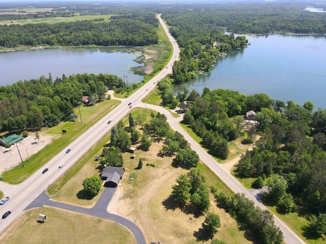 17771 State 34, Park Rapids, MN 56470 - drone / aerial view of a heavily wooded area and a large body of water
